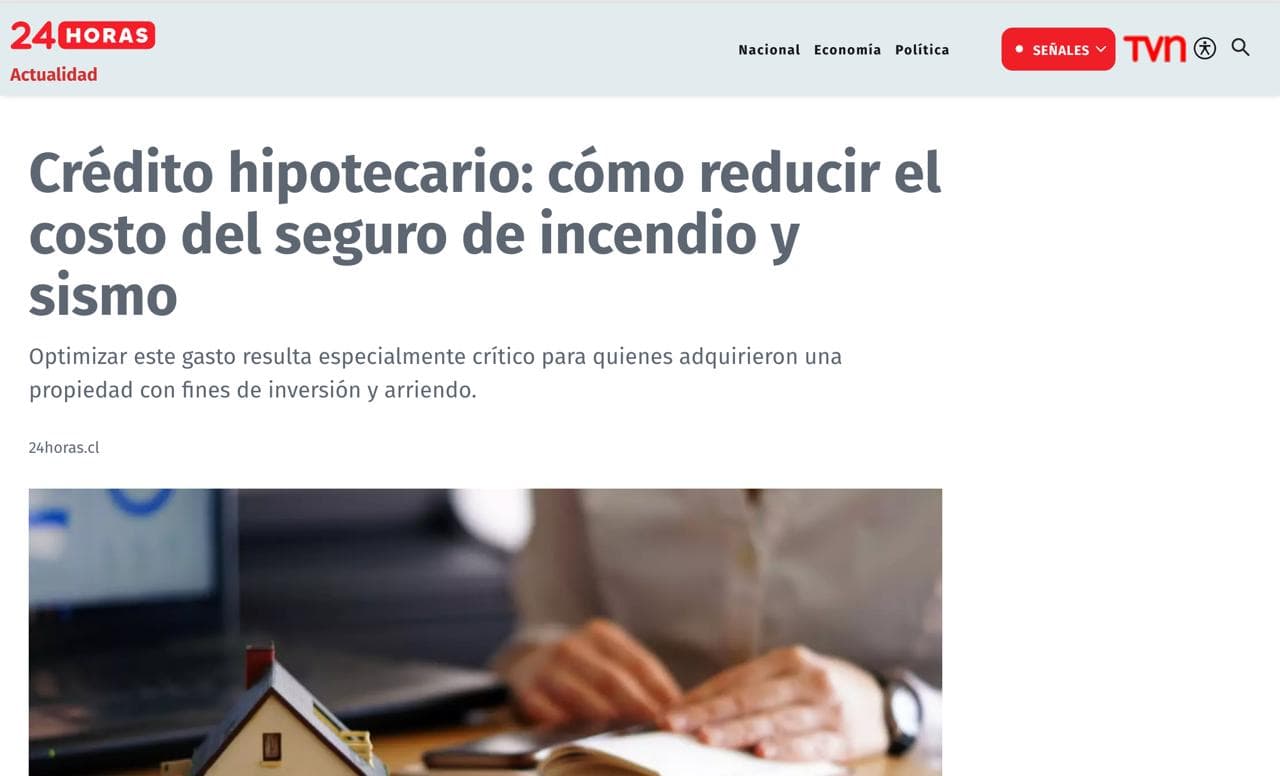 Crédito hipotecario: cómo reducir el costo del seguro de incendio y sismo